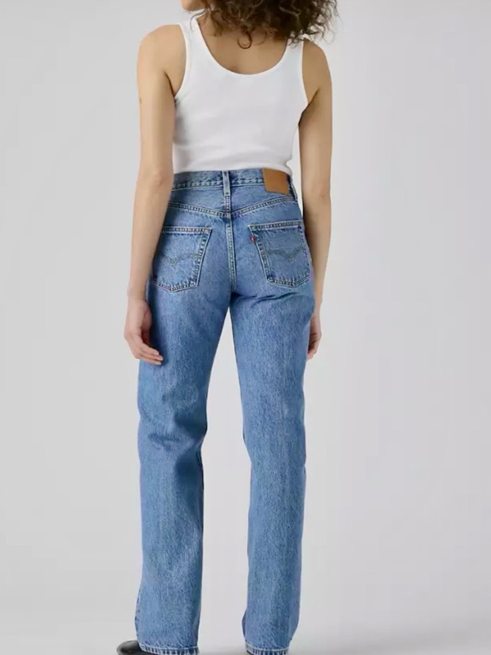 Levi’s 501 ‘90s Straight Leg Jeans Medium Wash W31 L27 Button Fly - Picture 4 of 11